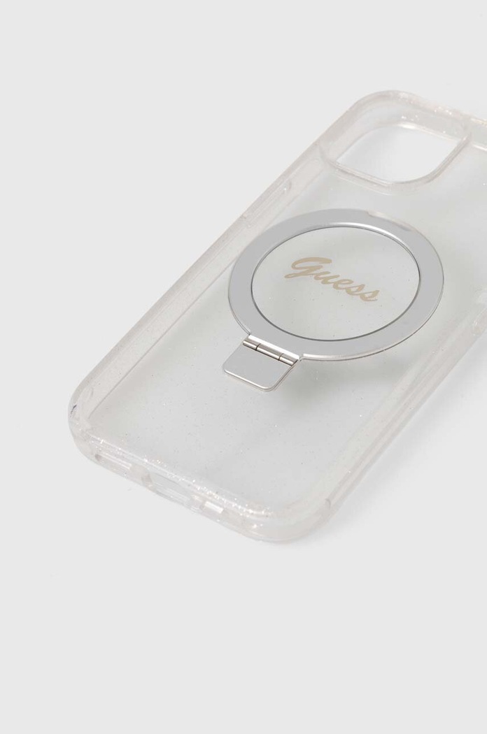 Kiegészítők Guess Telefon tok iPhone 15 / 14 / 13 6.1" GUHMP15SHRSGSD áttetsző