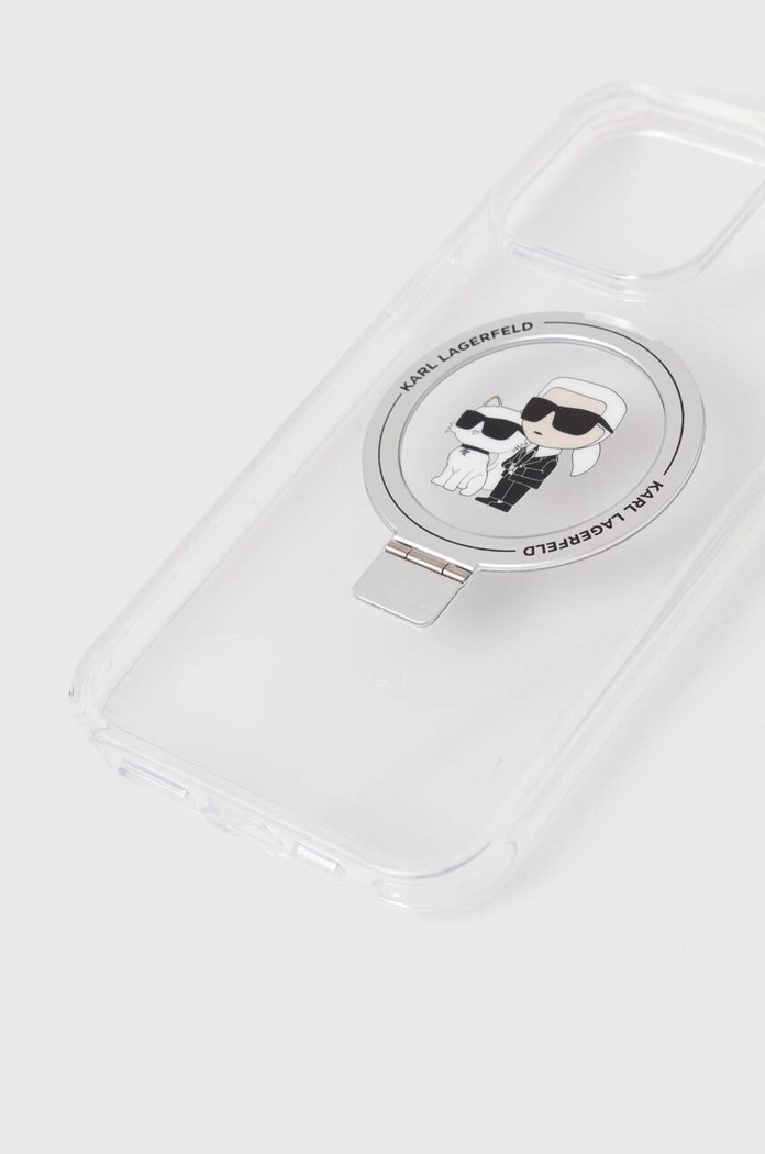 Doplnky Puzdro na mobil Karl Lagerfeld iPhone 14 Pro Max 6.7" KLHMP14XHMRSKCH priesvitná
