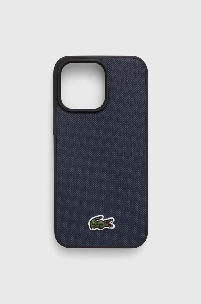Lacoste Husă pentru telefon iPhone 15 Pro Max 6.7" bleumarin LCHMP15XPVCV