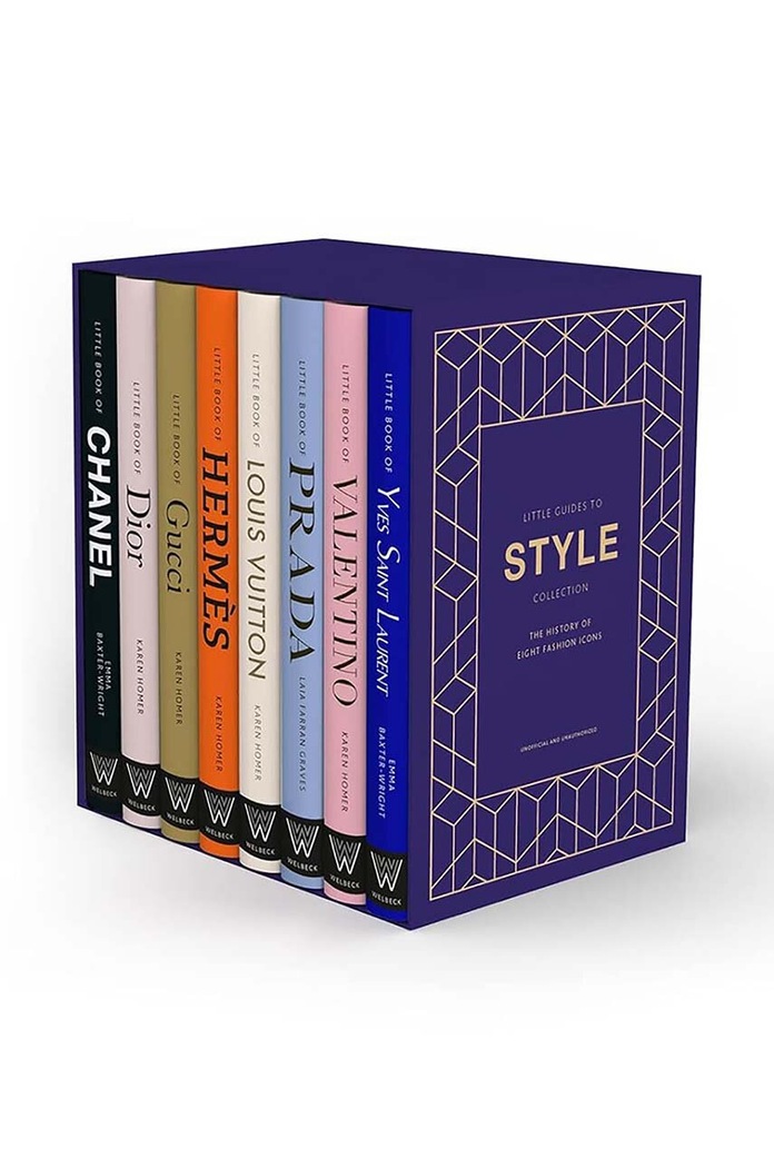zestaw książek Little Guides to Style Collection by Emma Baxter-Wright, Karen Homer in English 8-pack multicolor CB1093