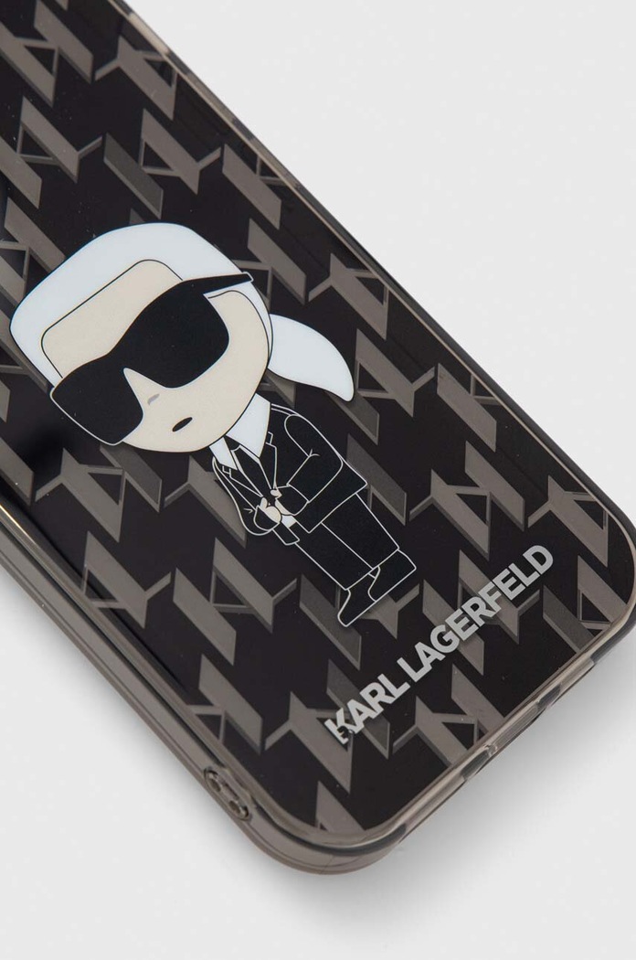 Karl Lagerfeld Θήκη κινητού Karl Lagerfeld iPhone 15 / 14 / 13 6.1" KLHCP15SHNKMKLK μαύρο AA00