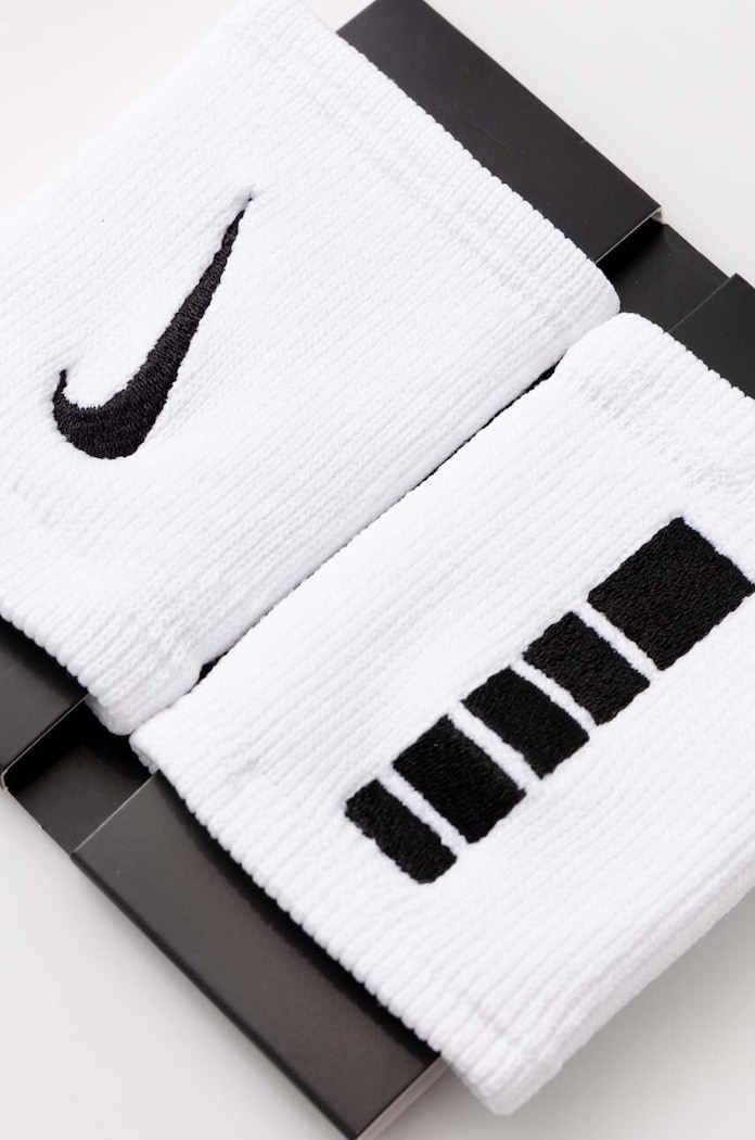 Nike opaski na nadgarstek 2-pack N.100.6700.101 biały AA00