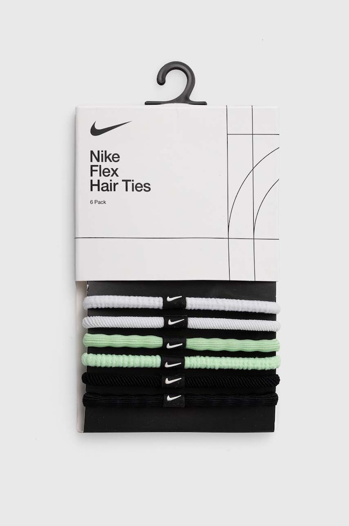 Nike gumki do włosów 6-pack trening czarny N.100.9194.130