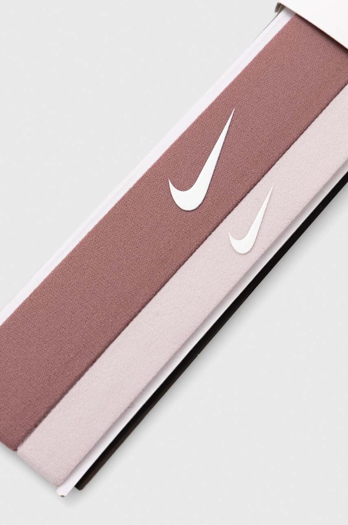 Nike Bentita pentru cap 2-pack N.100.9191.210 roz AA00