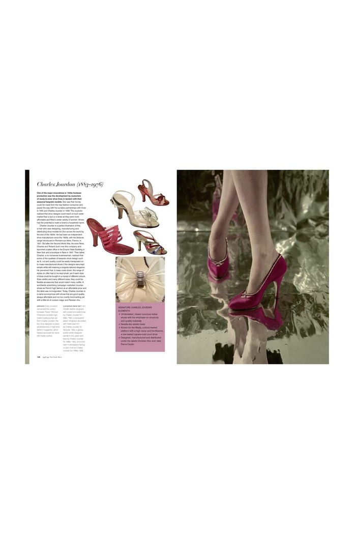 Книга Vintage Shoes by Caroline Cox, English CB1040 барвистий