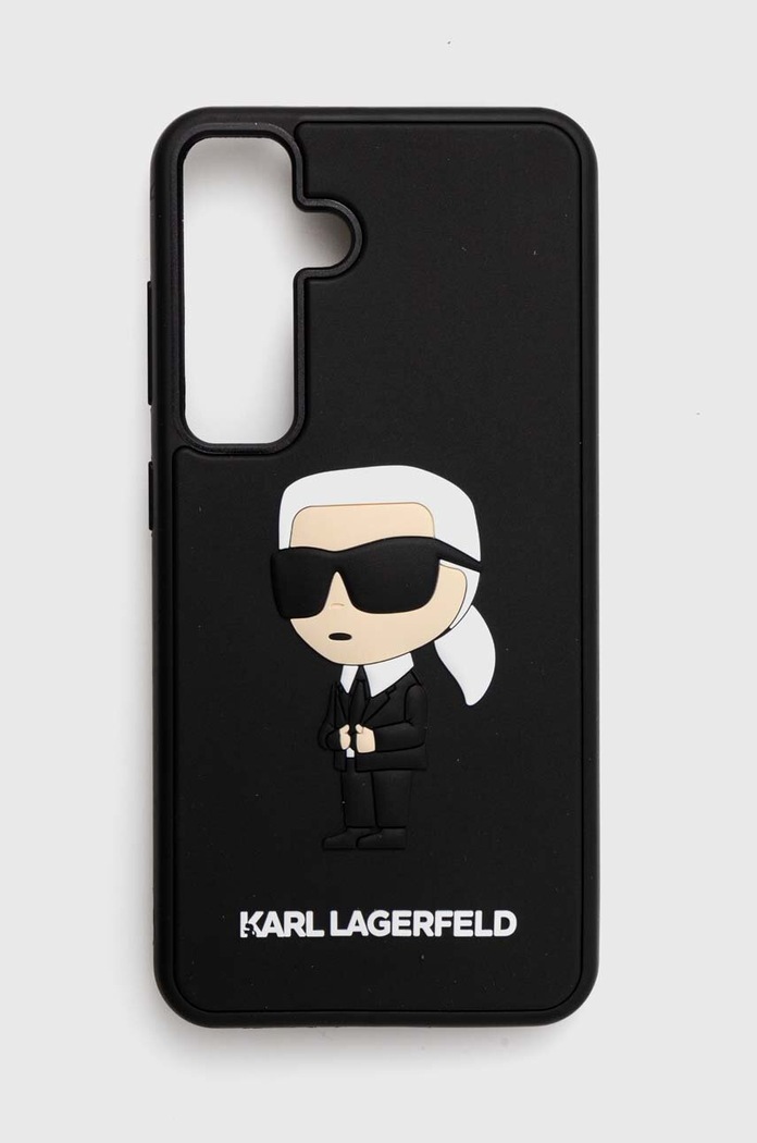 Кейс за телефон Karl Lagerfeld S24 S921 за телефон черен KLHCS24S3DRKINK