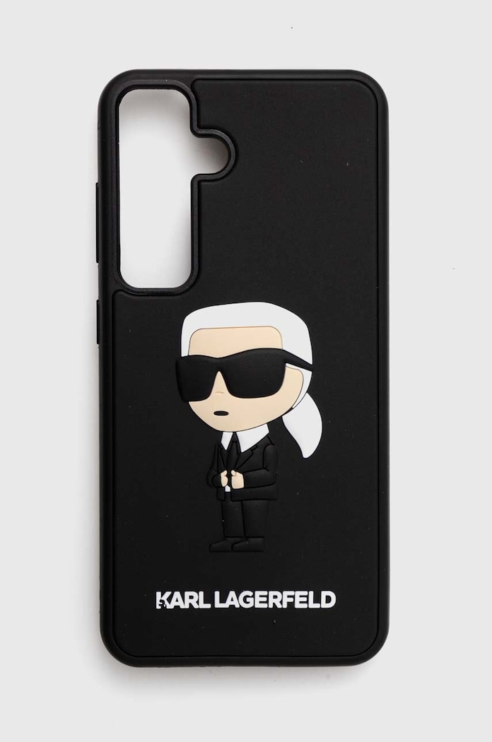 Кейс за телефон Karl Lagerfeld S24 S921 за телефон черен KLHCS24S3DRKINK