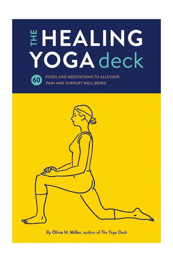Balíček karet home & lifestyle The Healing Yoga Deck by Olivia H. Miller, English vícebarevná ABG310