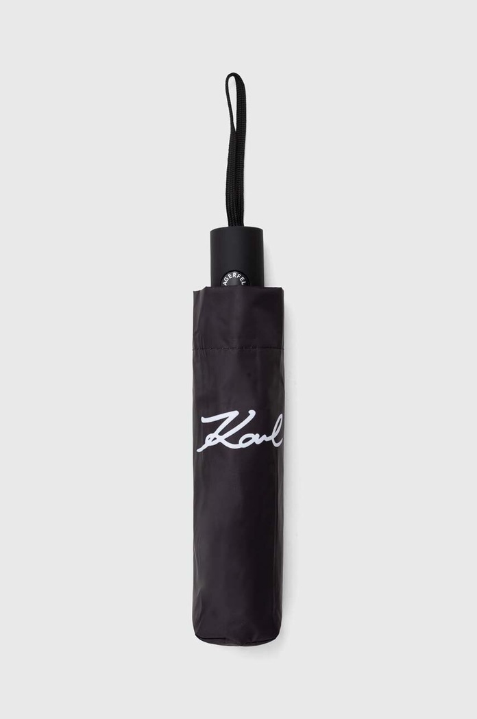 Deštník Karl Lagerfeld 245W3899 černá AA00