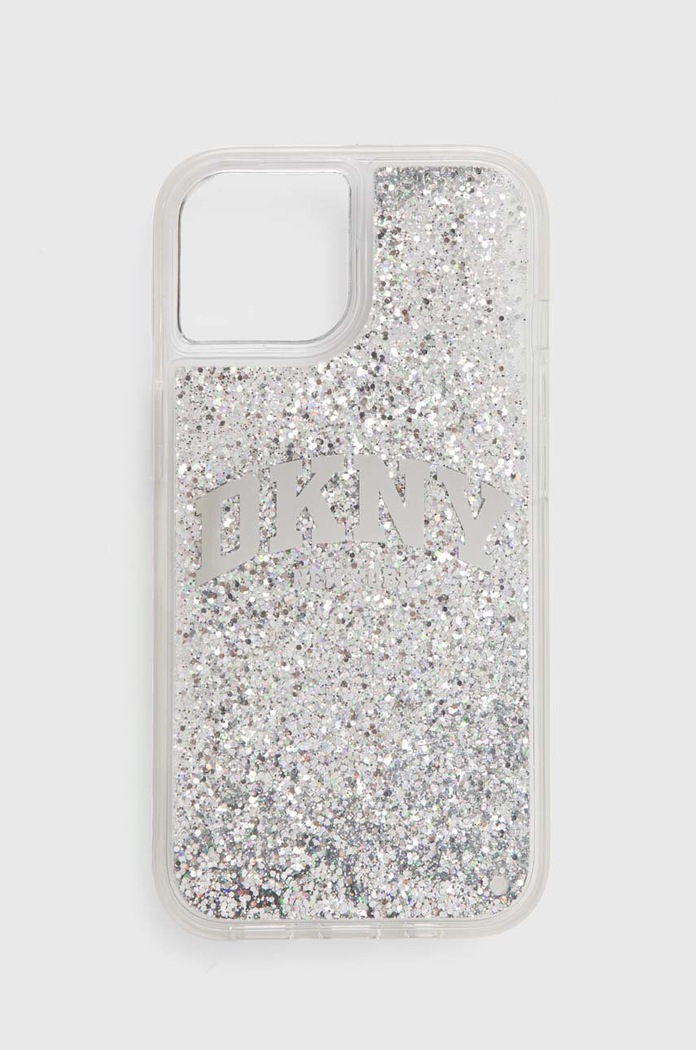 Puzdro na mobil Dkny iPhone 15 / 14 / 13 6.1" na mobil biela DKHCP15SLBNAET