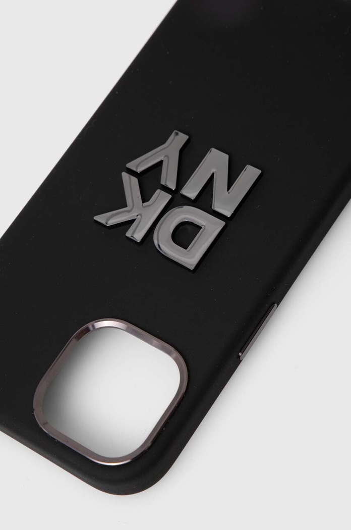 Obal na telefon Dkny iPhone 15 / 14 / 13 6.1" DKHCP15SSMCBSK černá AA00