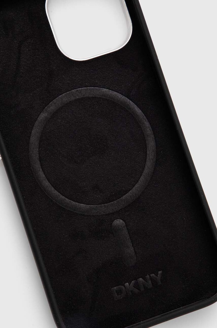 Obal na telefon Dkny iPhone 15 / 14 / 13 6.1" DKHMP15SSMCHLK černá AA00