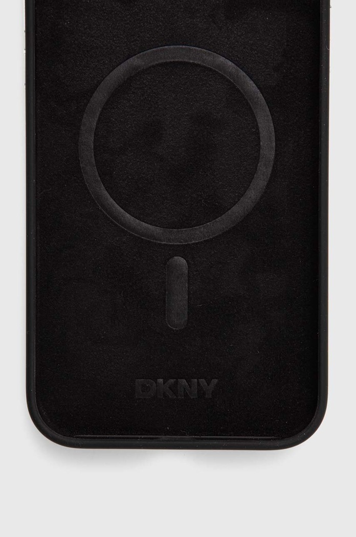 Puzdro na mobil Dkny iPhone 15 Plus / 14 Plus 6.7" DKHMP15MSMCHLK čierna AA00