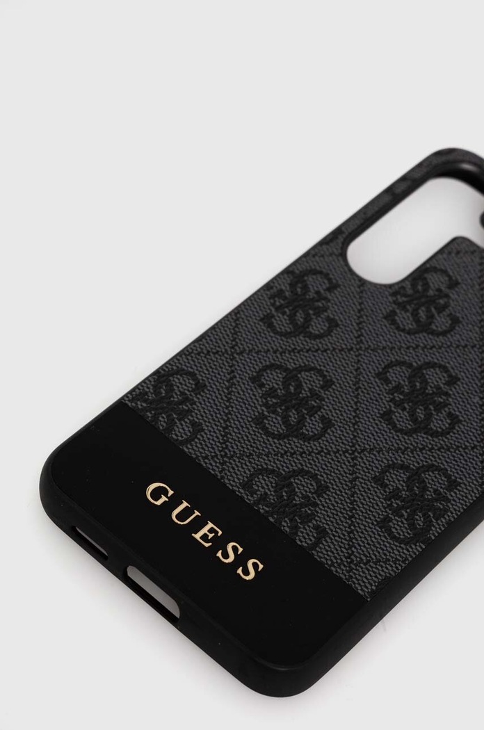 Guess Puzdro na mobil Guess Samsung Galaxy S24 S24 S921 GUHCS24SG4GLGR čierna AA00