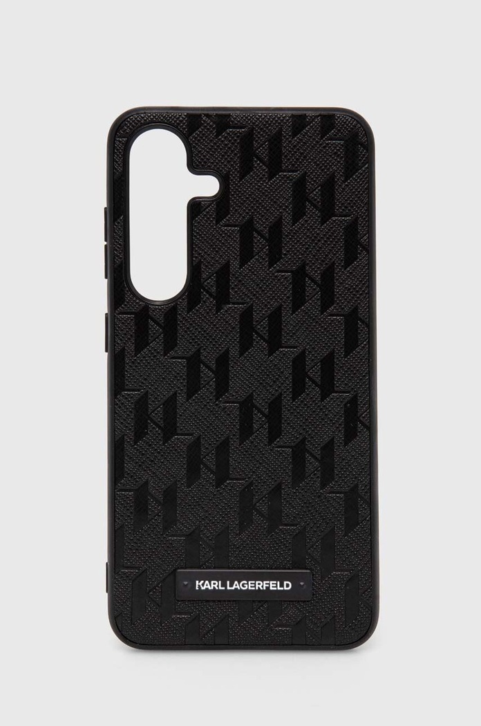 Puzdro na mobil Karl Lagerfeld Samsung Galaxy S24 S921 na mobil čierna KLHCS24SSAKLHPK