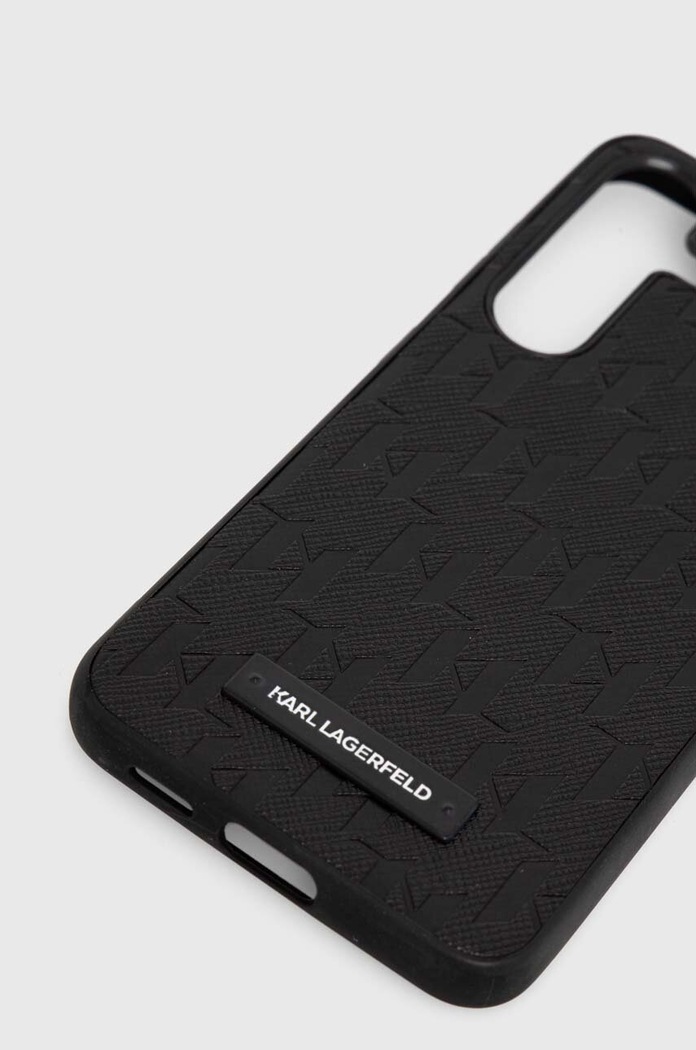 Puzdro na mobil Karl Lagerfeld Samsung Galaxy S24 S921 KLHCS24SSAKLHPK čierna AA00