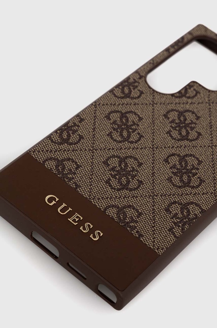 Guess Puzdro na mobil Guess Galaxy S24 Ultra S928 GUHCS24LG4GLBR hnedá AA00