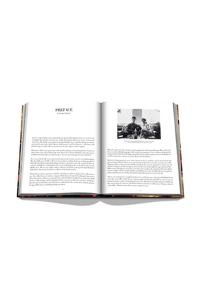Kniha Assouline Yves Saint Laurent at Home, English viacfarebná 9781649801234