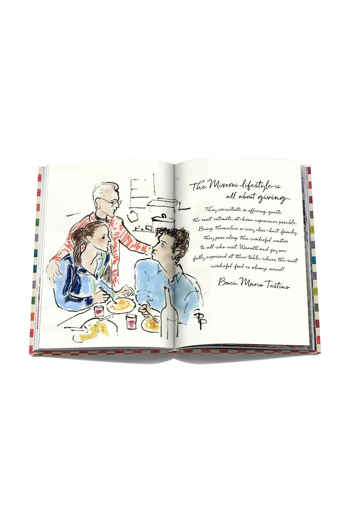 Assouline książka The Missoni Family Cookbook by Francesco Maccapani Missoni, English 9781614286646
