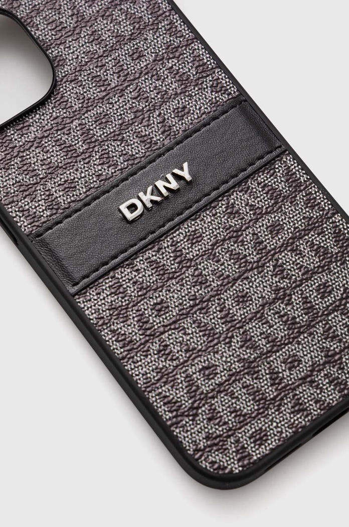 Obal na telefon Dkny iPhone 14 / 15 / 13 6.1 DKHCP14SPRTHSLK černá AA00