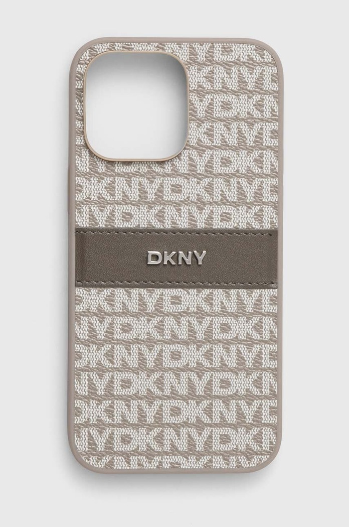 Obal na telefon Dkny iPhone 14 Pro Max 6.7 na mobil šedá DKHCP14XPRTHSLE