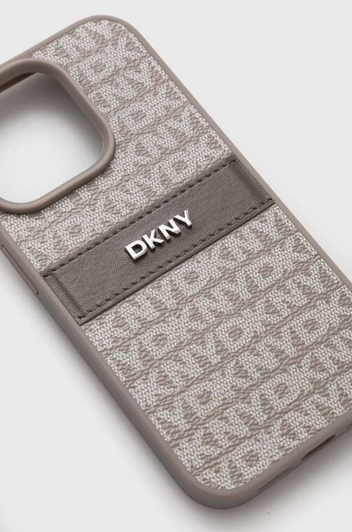 Puzdro na mobil Dkny iPhone 15 Pro 6.1 DKHCP15LPRTHSLE sivá AA00