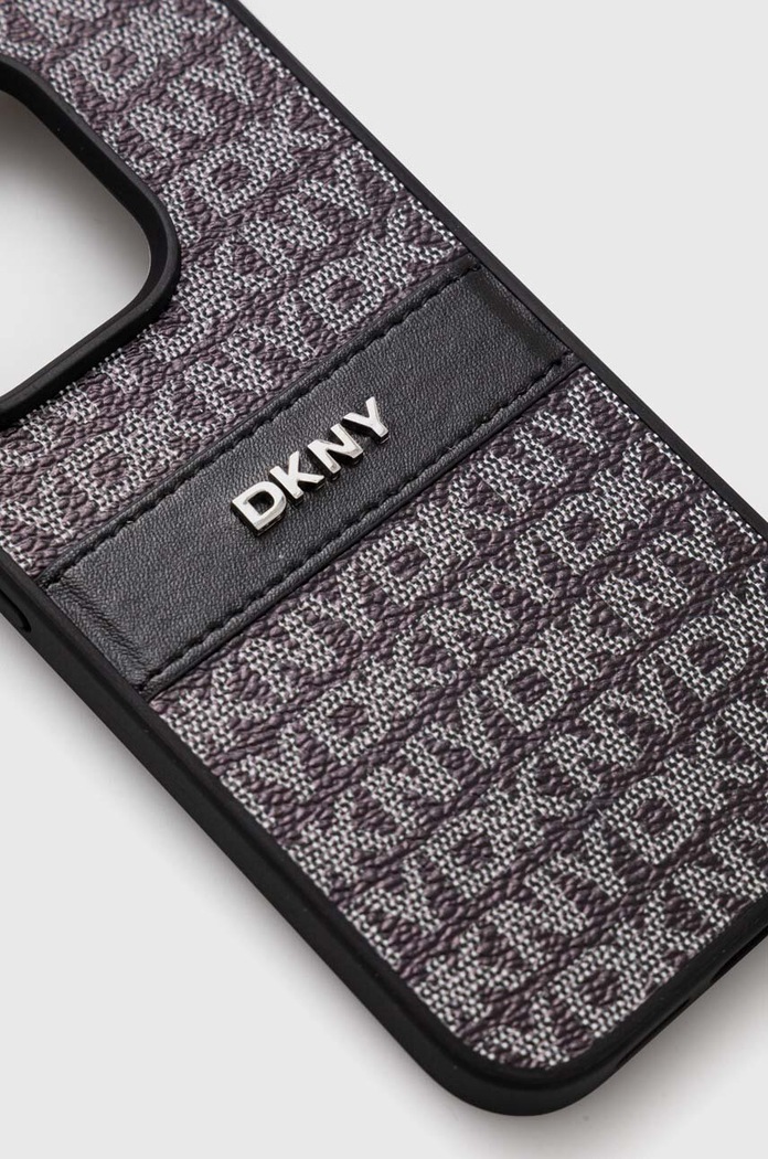 Puzdro na mobil Dkny iPhone 15 Pro 6.1 DKHCP15LPRTHSLK čierna AA00