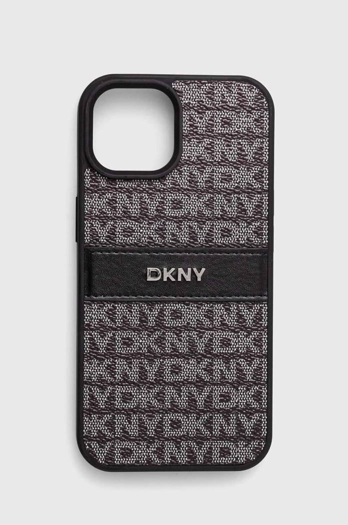 Etui za telefon Dkny iPhone 15 / 14 / 13 6.1 za telefon crna DKHCP15SPRTHSLK