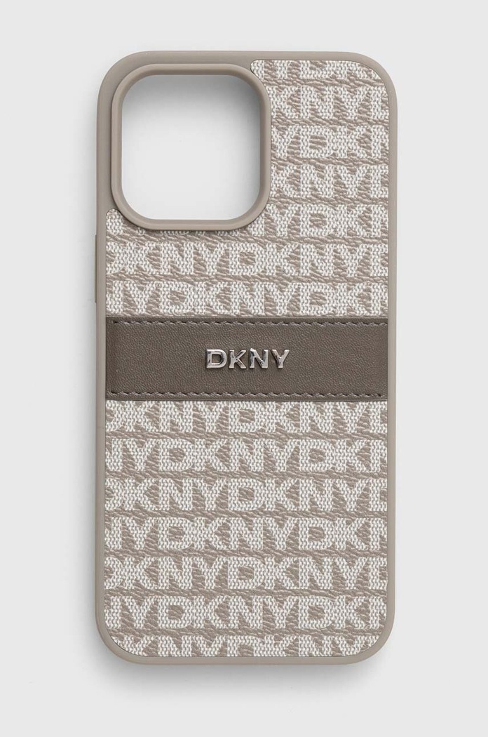Etui za telefon Dkny iPhone 15 Pro Max 6.7 za telefon siva DKHCP15XPRTHSLE