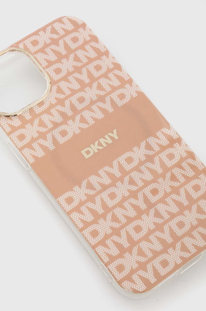 Etui za telefon Dkny iPhone 14 / 15 / 13 6.1 DKHMP14SHRHSEP roza AA00