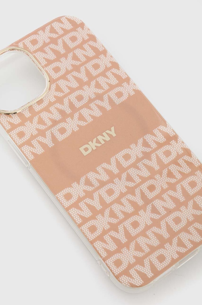 Etui za telefon Dkny iPhone 14 / 15 / 13 6.1 DKHMP14SHRHSEP roza AA00