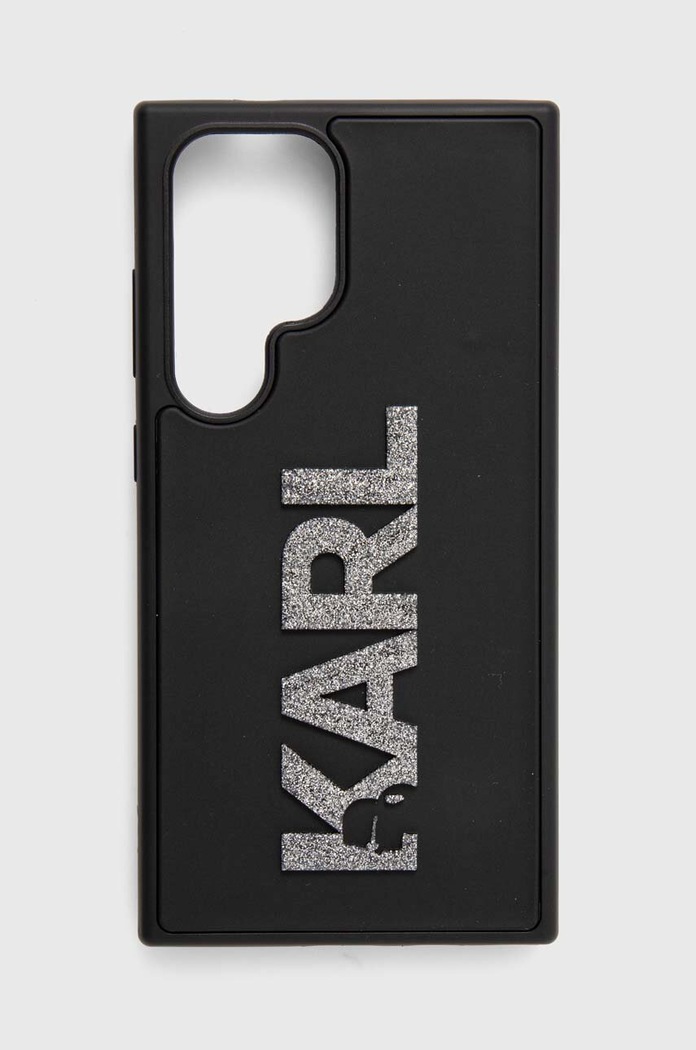 Puzdro na mobil Karl Lagerfeld S24 Ultra S928 na mobil čierna KLHCS24L3DMBKCK