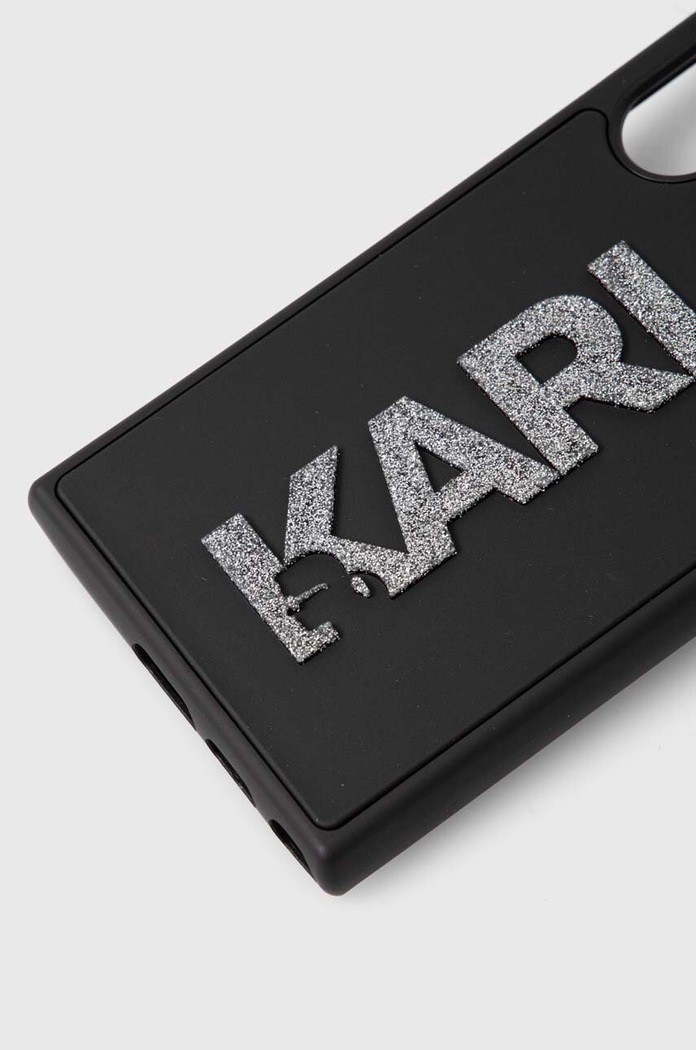 Puzdro na mobil Karl Lagerfeld S24 Ultra S928 KLHCS24L3DMBKCK čierna AA00