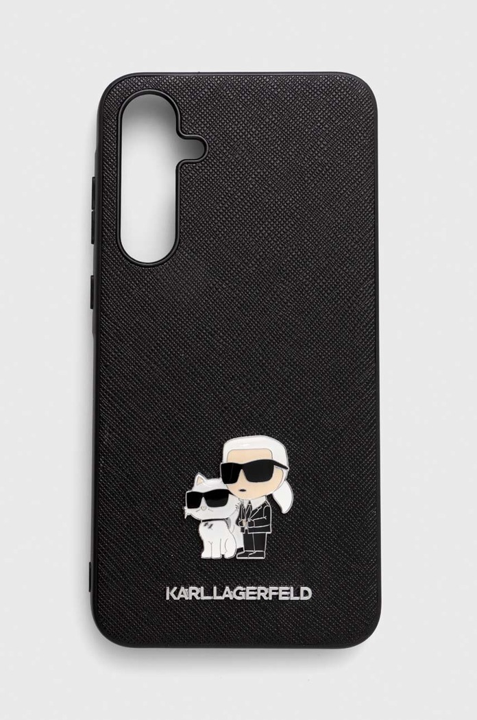 Karl Lagerfeld etui na telefon A55 na telefon czarny KLHCSA55SAKCNPK