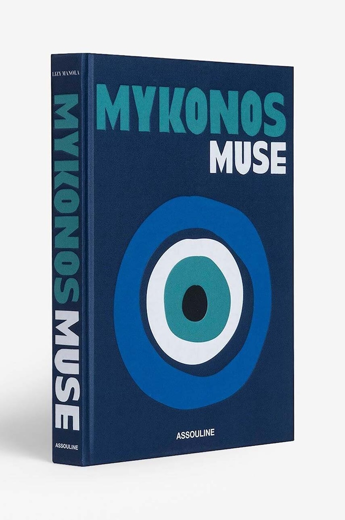 Βιβλίο Assouline Mykonos Muse by Lizy Manola, English 9781614286905 σκούρο μπλε AA00