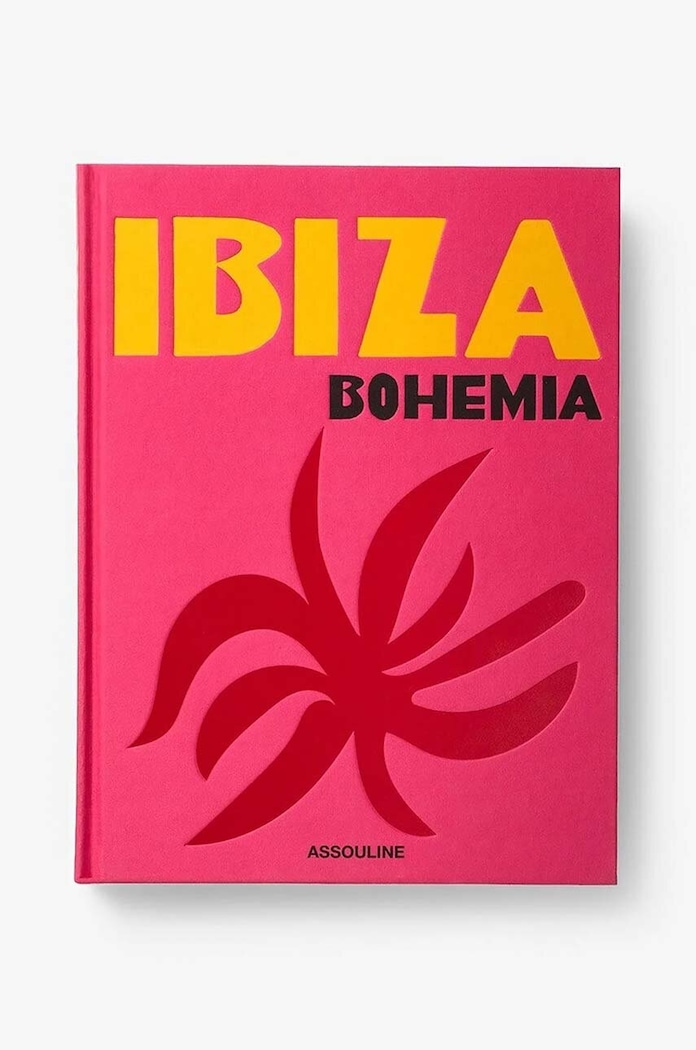 Kniha Assouline Ibiza Bohemia, English ružová 9781614285915