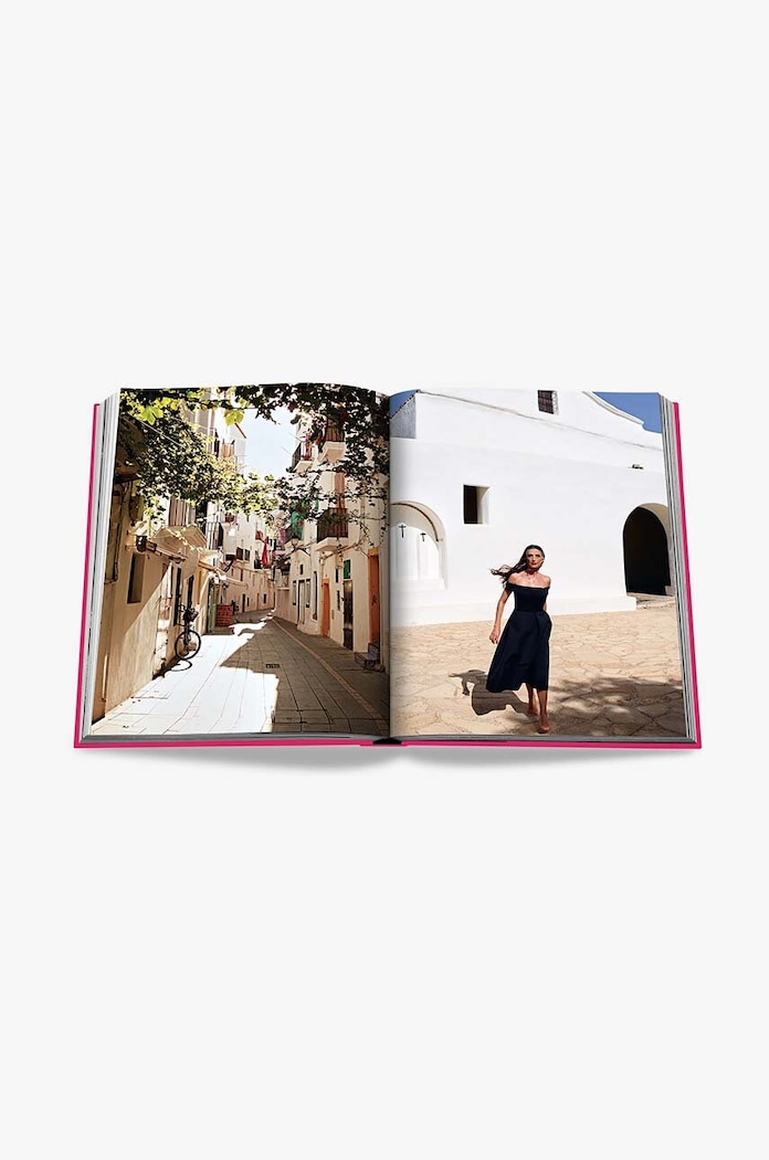 Kniha Assouline Ibiza Bohemia, English ružová 9781614285915
