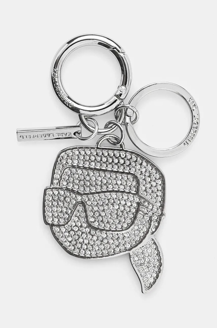 Ключодържател Karl Lagerfeld сребърен 246W3801