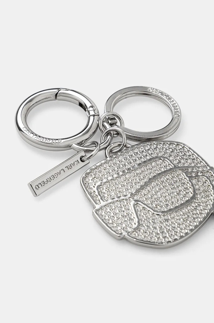 Ключодържател Karl Lagerfeld 246W3801 сребърен AA00