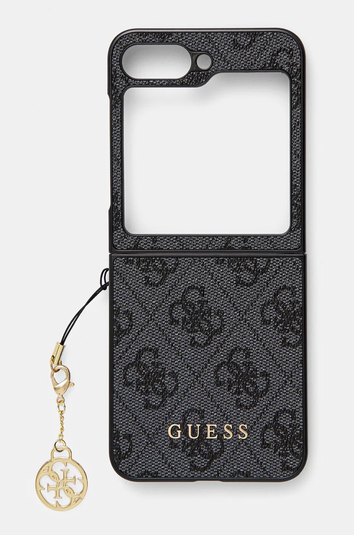 Guess Etui za telefon Guess Z Flip6 F741 crna GUHCZF6GF4GGR