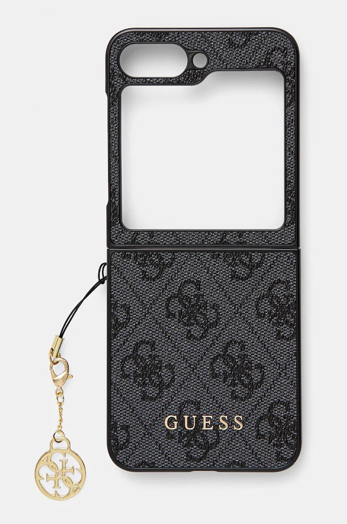 Guess Etui za telefon Guess Z Flip6 F741 crna GUHCZF6GF4GGR
