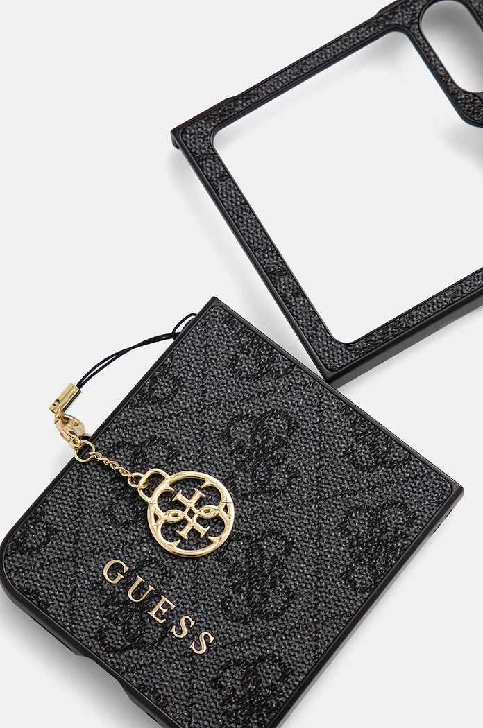 Guess Etui za telefon Guess Z Flip6 F741 GUHCZF6GF4GGR crna AA00