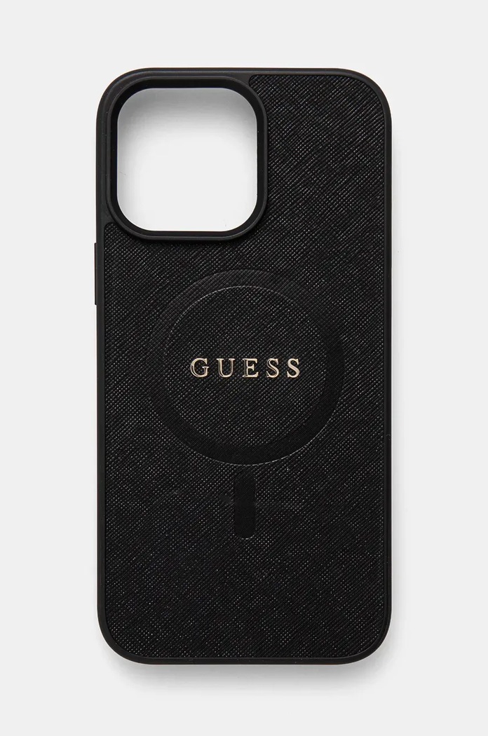Etui za telefon Guess iPhone 16 Pro Max 6.9 za telefon crna GUHMP16XPSAHMCK