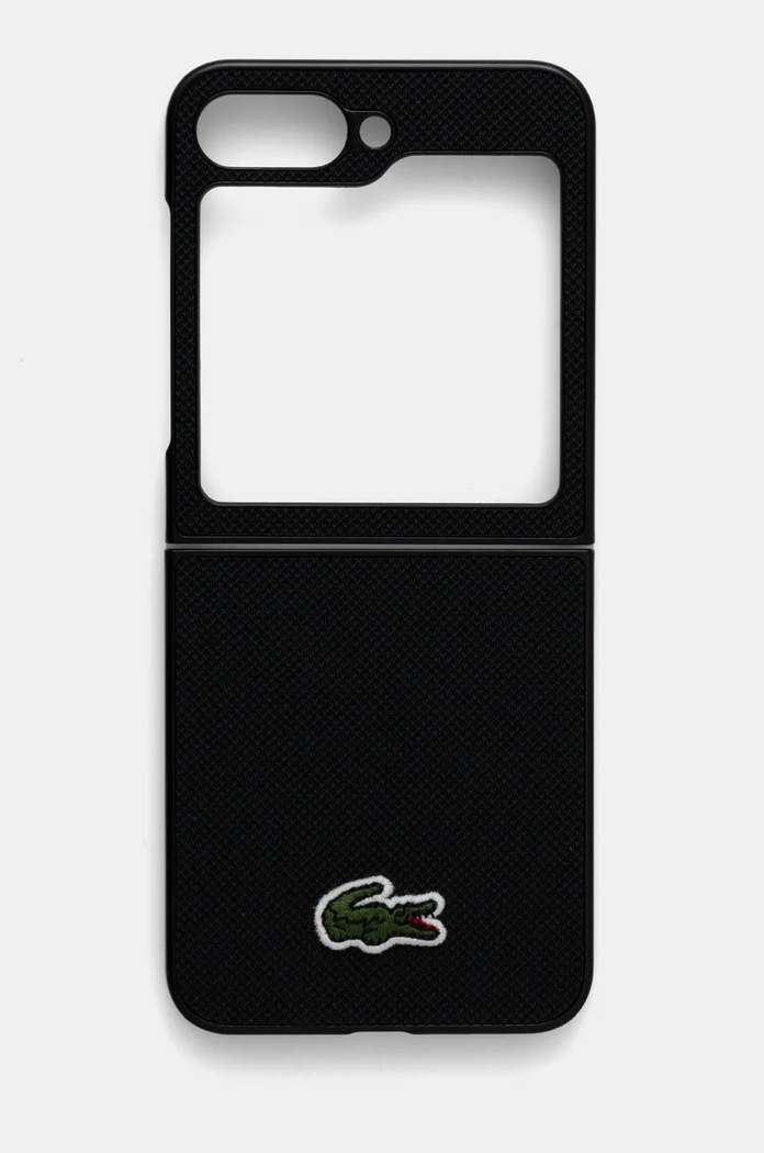 Θήκη κινητού Lacoste Z Flip6 F741 για τηλέφωνο μαύρο LCHCZF6PVCK