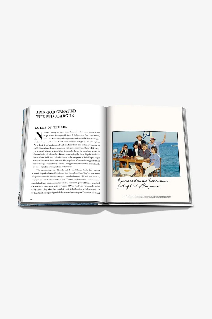 Knjiga Assouline Saint-Tropez Yachting by Laurence Benaim, Didier Ravon, English 9781649803771 pisana