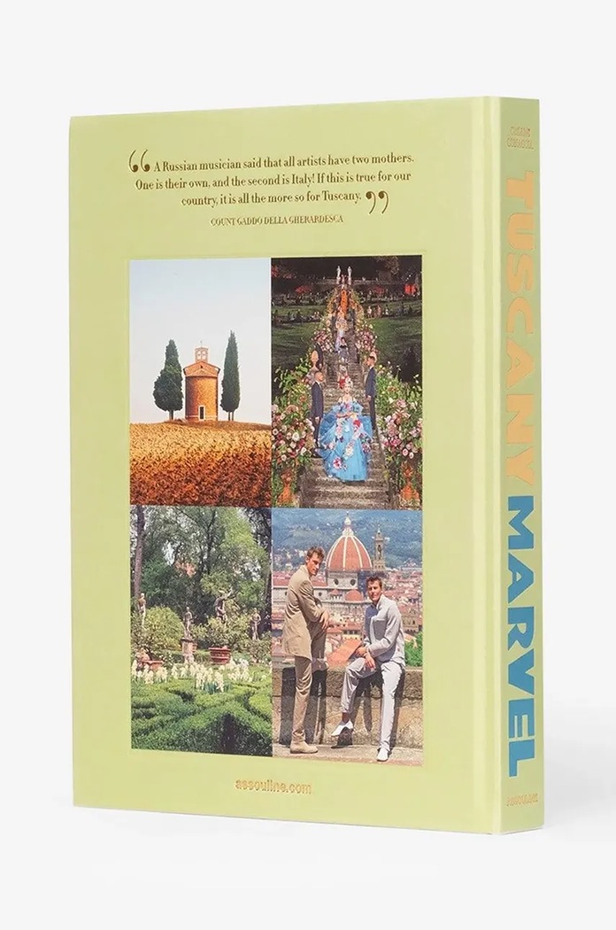 Akcesoria Assouline książka Tuscany Marvel by Cesare Cunaccia, English 9781649800015 multicolor