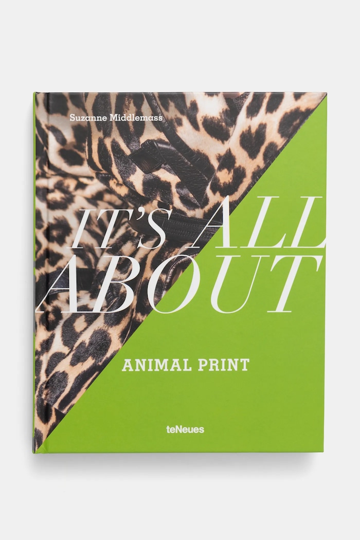 Knížka home & lifestyle Its All About Animal Print by Suzanne Middlemass, English zelená 9783961715084