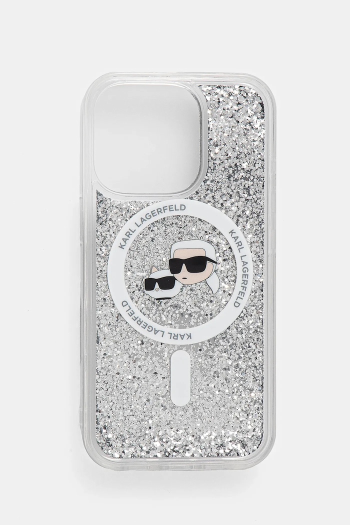 Karl Lagerfeld Etui za telefon Karl Lagerfeld iPhone 16 Pro 6.3 transparentna KLHMP16LLGKCSGH