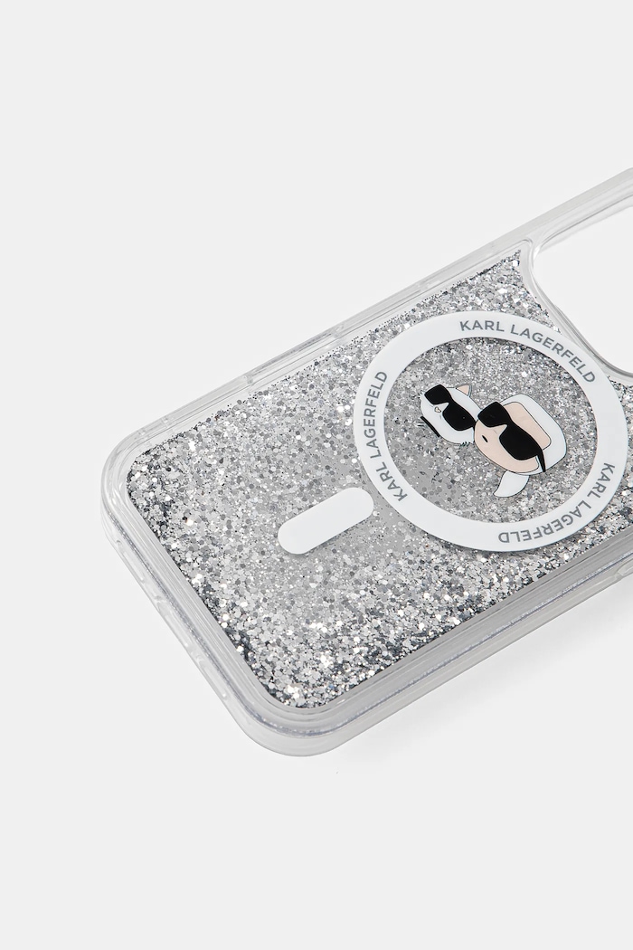 Karl Lagerfeld Etui za telefon Karl Lagerfeld iPhone 16 Pro 6.3 KLHMP16LLGKCSGH transparentna AA00