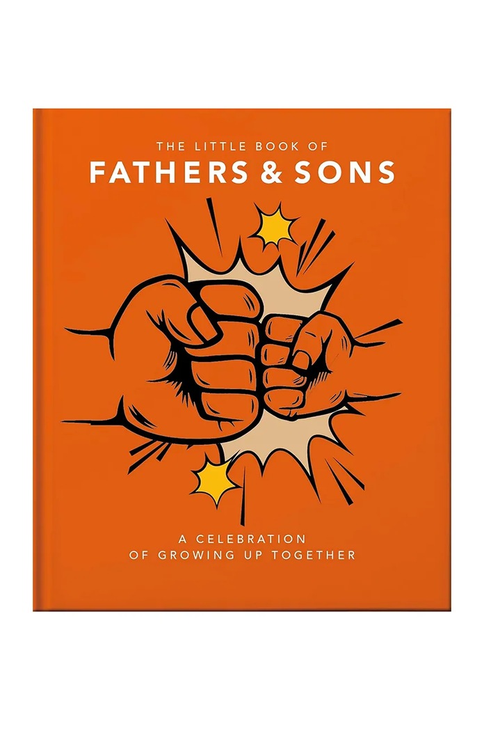 Книга home & lifestyle The Little Book of Fathers & Sons by Orange Hippo!, English помаранчевий CB1127
